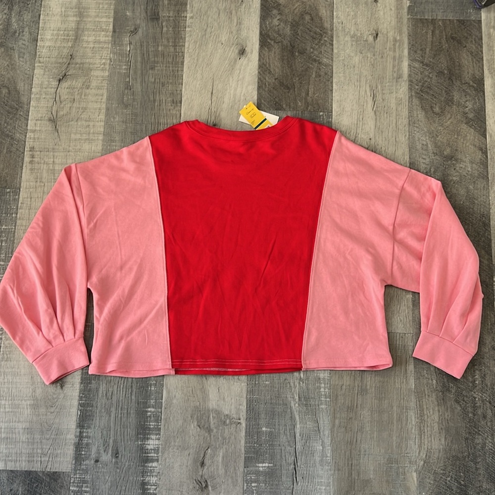 Circus NY- Cropped color blocked oversized top❤️ - Picture 6 of 6
